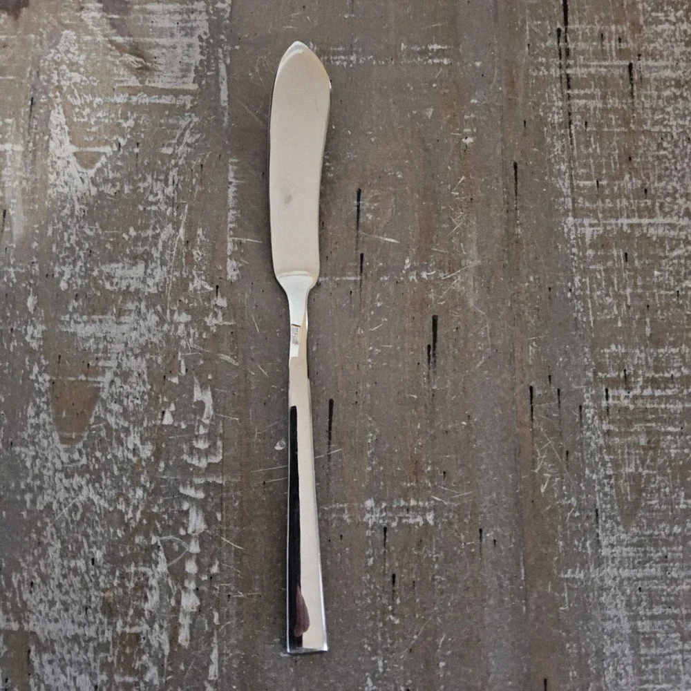 Dansk Meridian Butter Spreader Set of 2 Stainless Steel 18/10 MCM Flatware